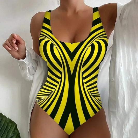 LolaBeach - Badeanzug mit Zebradruck