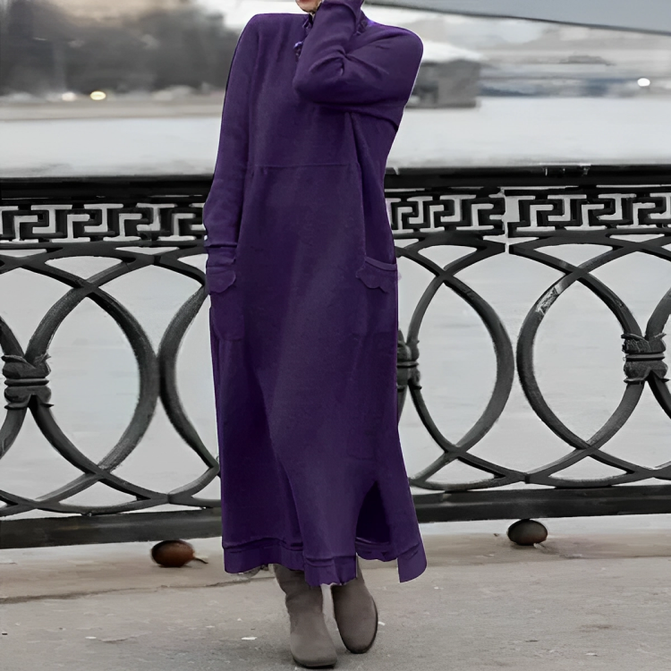 Gabrielle - Stilvolles langes Kleid für Frauen