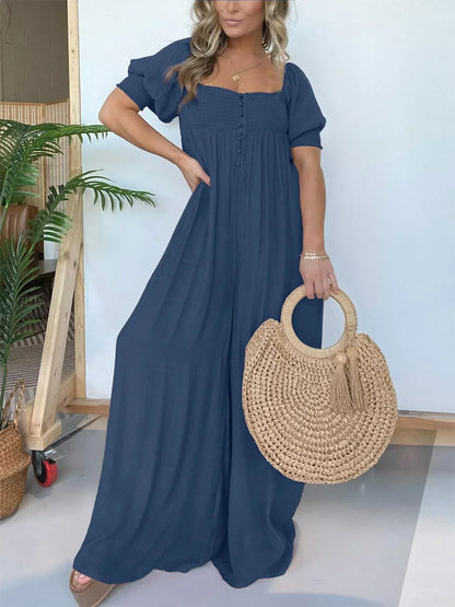 Amandine - Bequeme weite Overalls