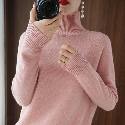 Lina - Bequemer Rollkragenpullover