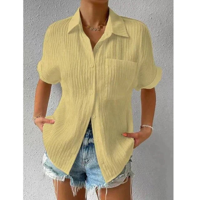 Leanna - Schöne Bluse für Frühling/Sommer