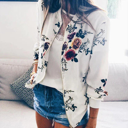 Cecilia geblümte Jacke | Vintage & stilvoll