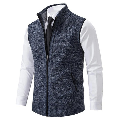 Aiden™ | Ärmellose gestrickte Fleeceweste