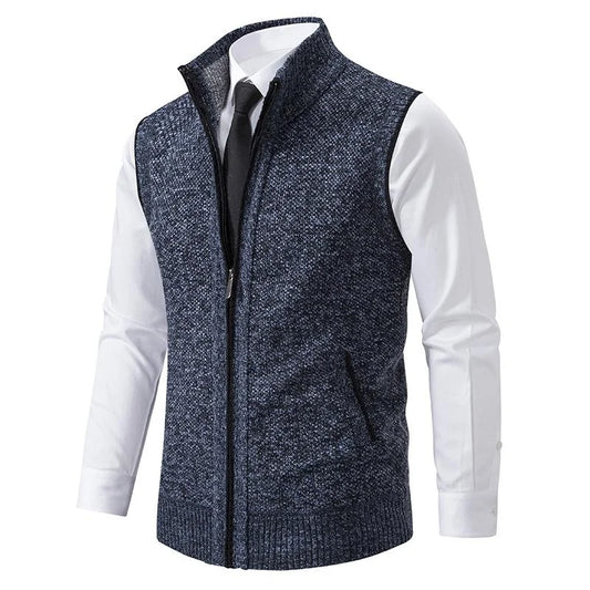 Aiden™ | Ärmellose gestrickte Fleeceweste