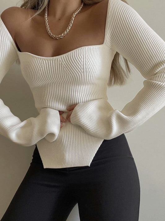 Catherin | Lässiger Strickpullover