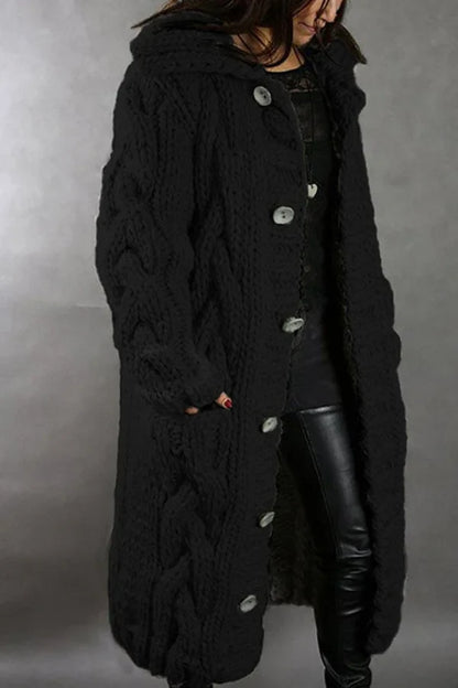 Miriam - Neue Weste in großen Größen Typ Strickjacke