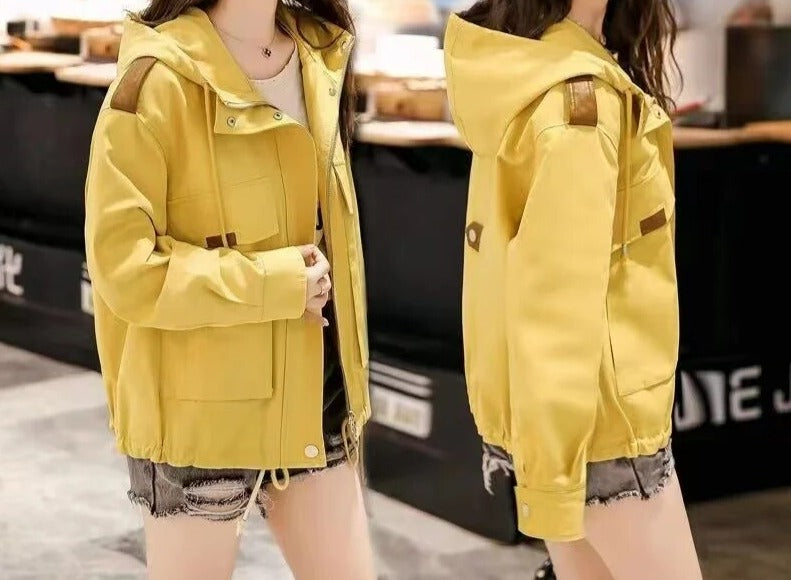 Jasmine - Langarmjacke mit Kapuze