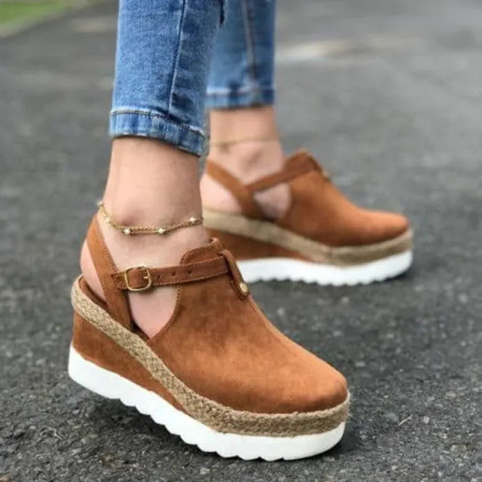 Bequeme Sandalen mit Keilabsatz für Frauen - elegant und ideal für jeden Tag