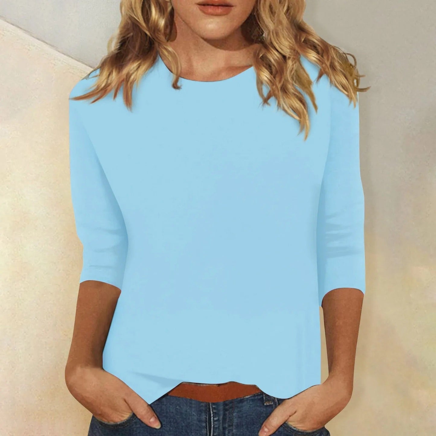 Tirza Bluse | Lässige Bluse mit mittleren Ärmeln