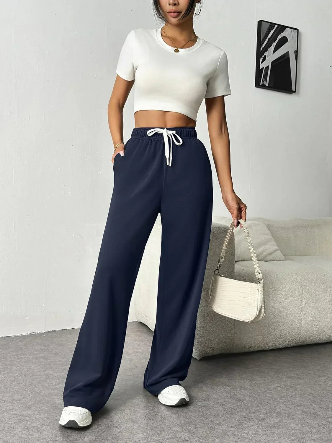 Amelie - Elegante weite Herbst- und Winterhose für Frauen