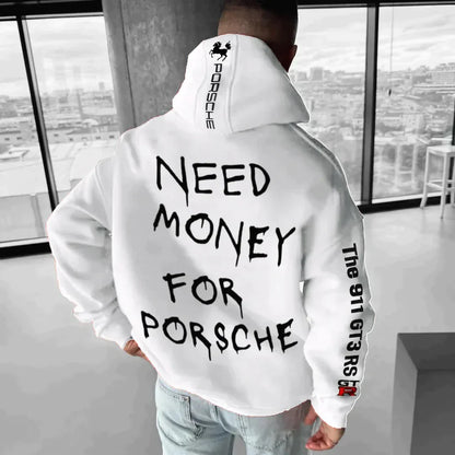 Maxime - Oversize-Hoodie mit Rennmotiv für einen gewagten Look