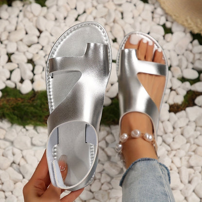 Modische Sandalen mit offener Zehenpartie und Cut-out-Design