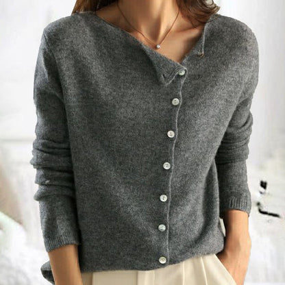 Elegante Wollstrickjacke | Warm - Schick - Weich