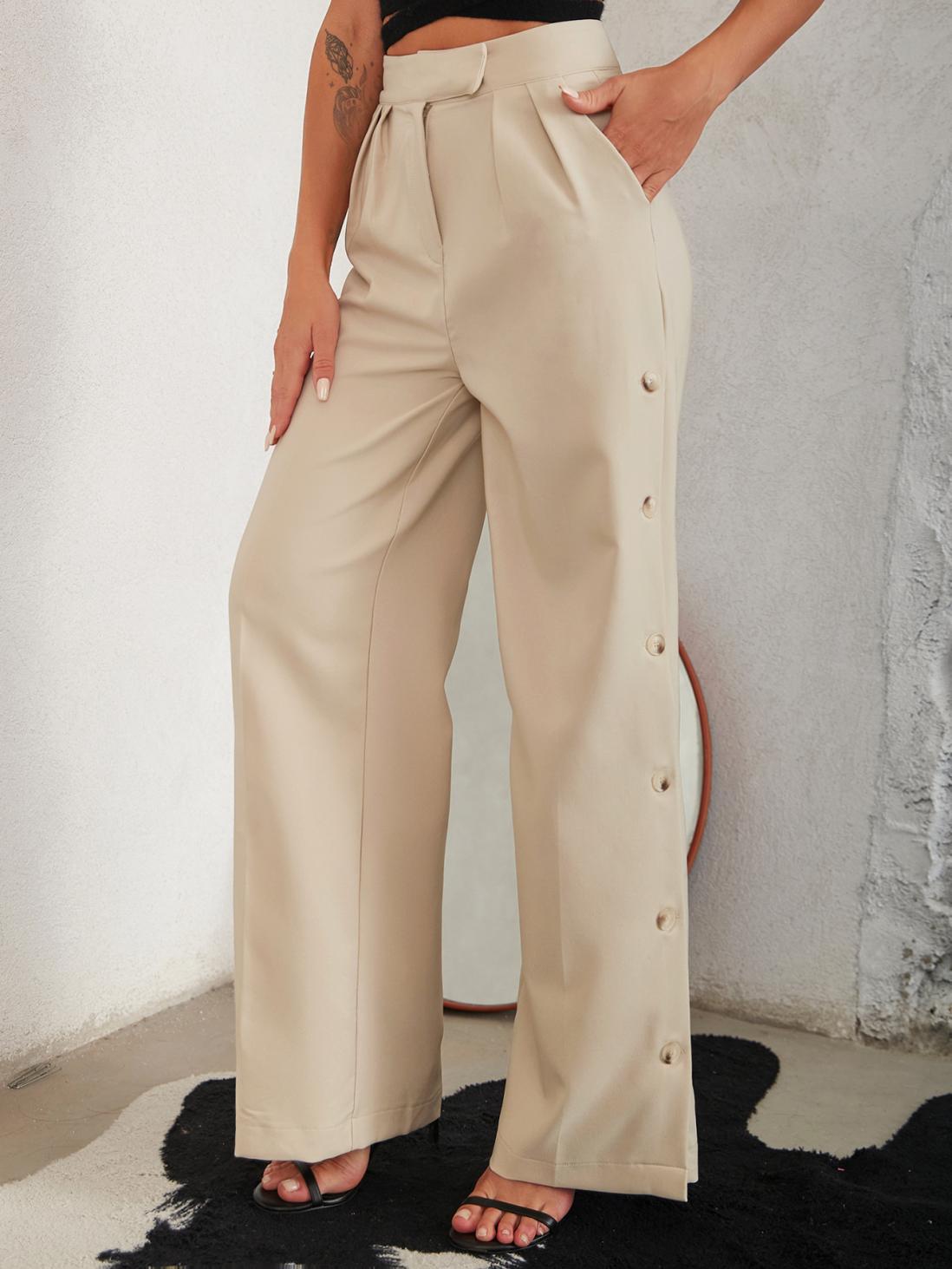 Elegante Hose mit Seitendetails für Damen