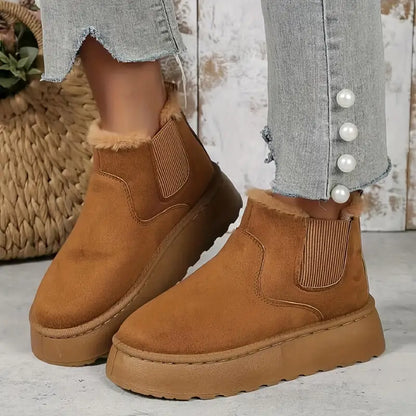 Lässige Schlupfstiefel | Beige - Einfach und bequem - Ideal für jeden Tag