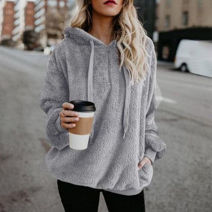 Lana - Flauschiger und warmer Hoodie für Frauen