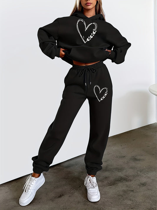 Lena - Lässiges Outfit mit trendigem Hoodie und Jogginganzug für Frauen