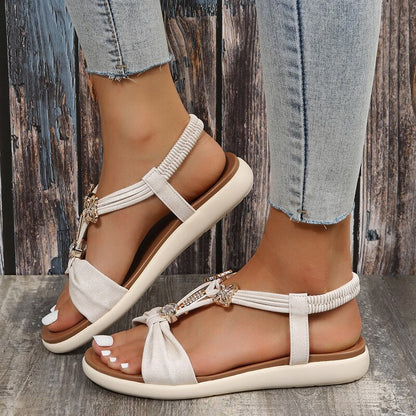 Eliana - Flache Sandalen im Bohème-Stil