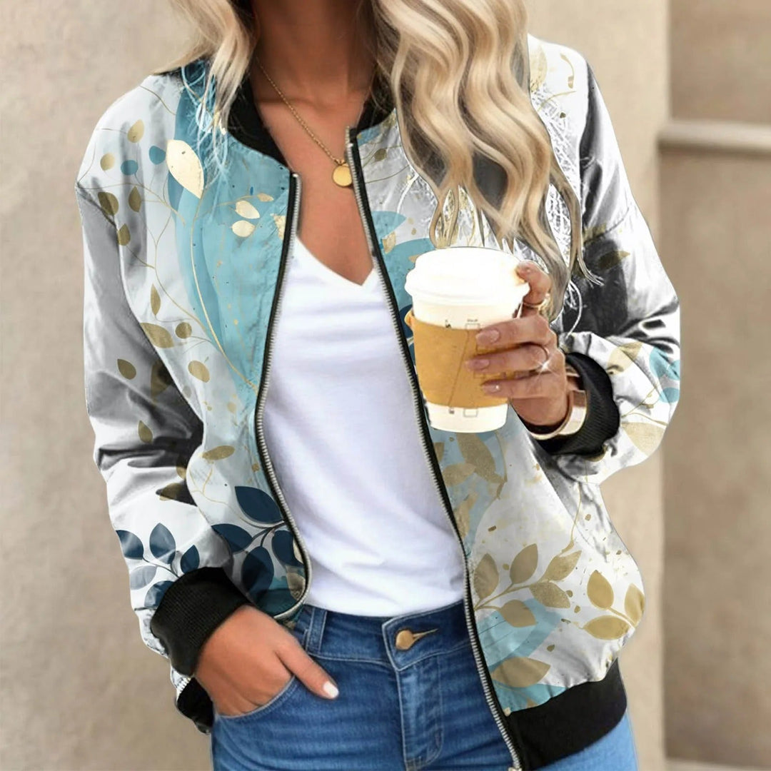 Apollony - Vibrant Floral Jacket für Frauen