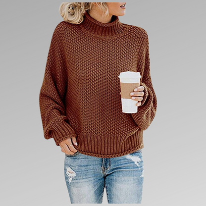 Elegant und warm: ein stilvoller Strickpullover für kuschelige Tage