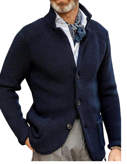 LUKE Business-Strickjacke