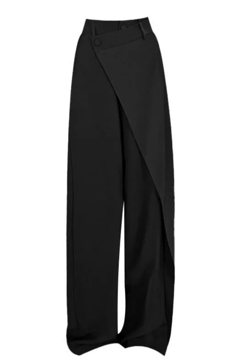 Unregelmäßige weite Hosen für Damen