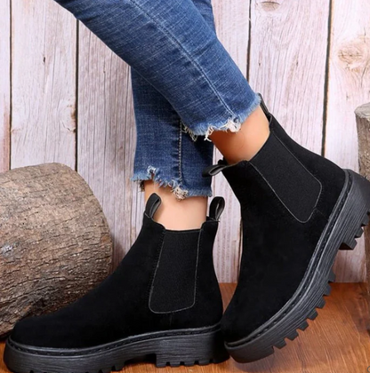 Graceza - Wildlederstiefeletten mit robuster Sohle für Frauen