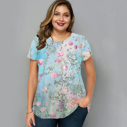 Vardi Dante™ Lois Plus-Size T-Shirt | Fröhlich & Sommerlich