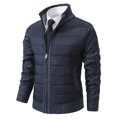 Klassische und originelle Strickjacke