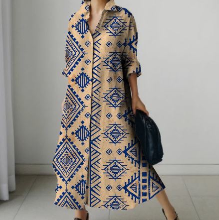 Marjorie - Elegantes Hemdblusenkleid für Damen