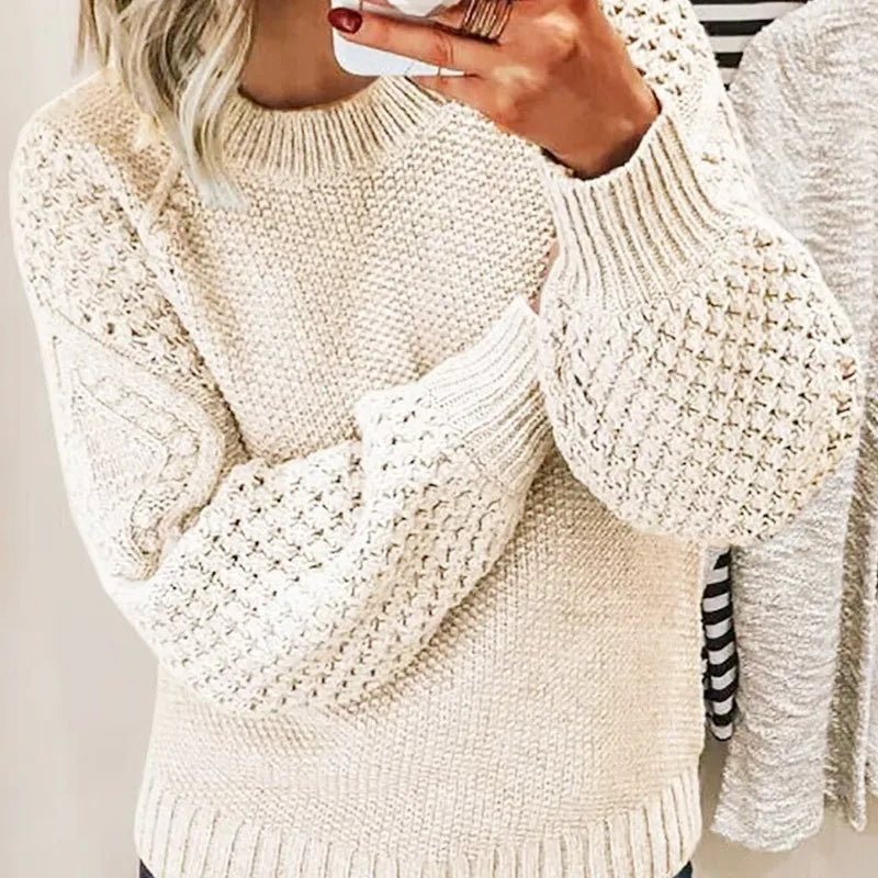 Rica - Stylischer und weicher Strickpullover für Frauen