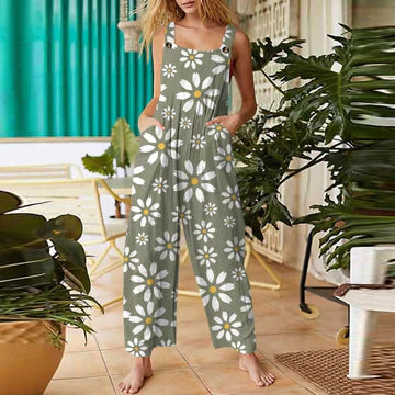 Henrietta - Floral gemusterter Jumpsuit für Damen
