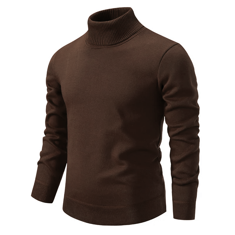 Rollkragenpullover Lucciano 100% Schurwolle