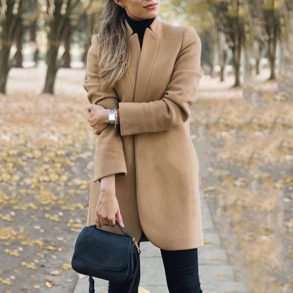 Heidi - Eleganter kurzer Freizeit- & Businessmantel