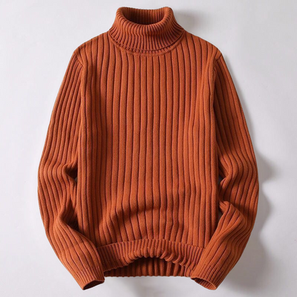 Vincenzo- Rollkragenpullover aus Merinowolle Ace