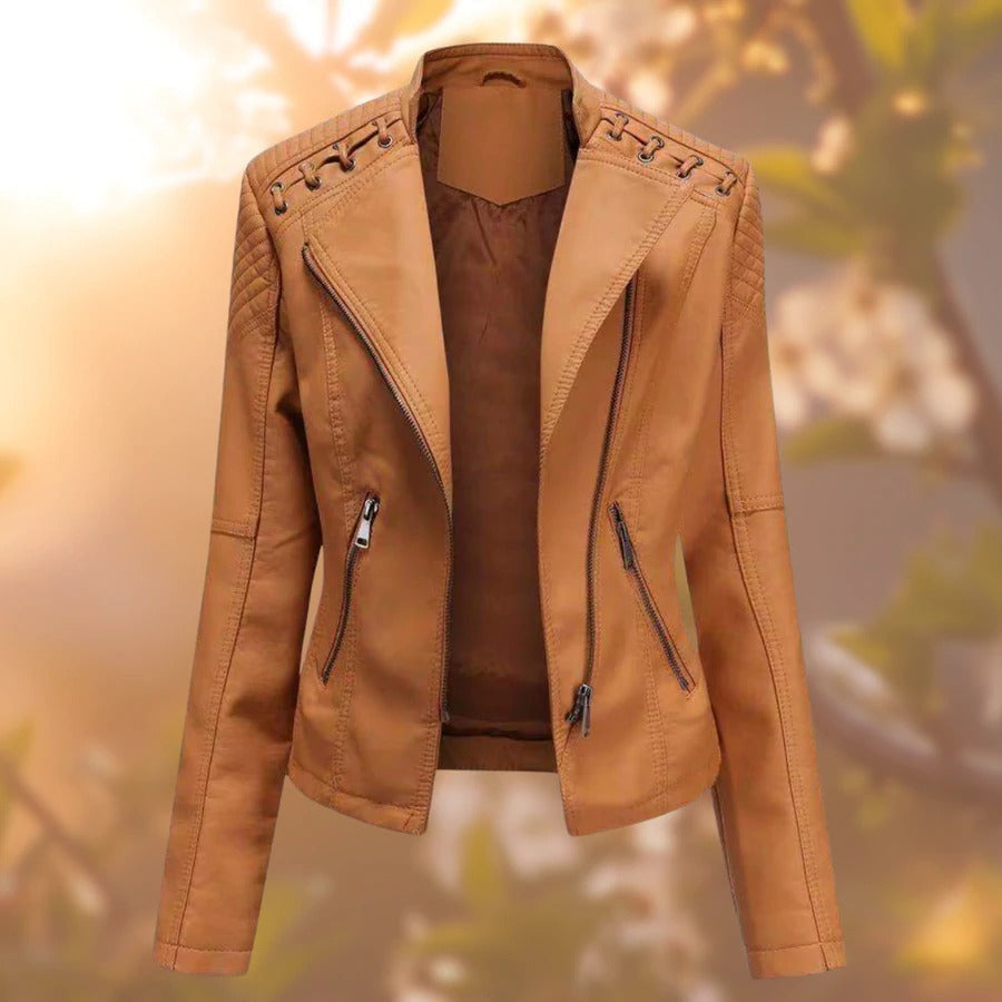 LEDERJACKE FRAU