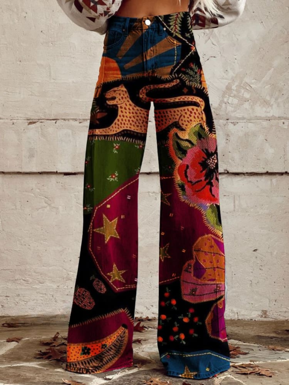Toresa™ | Weite Vintage Boho-Hose