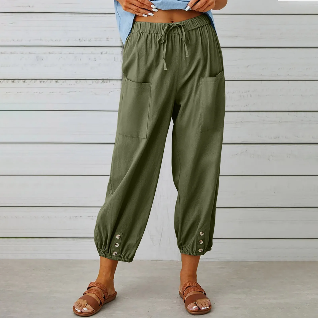 Kim - Elegante Leinenhose für Frauen