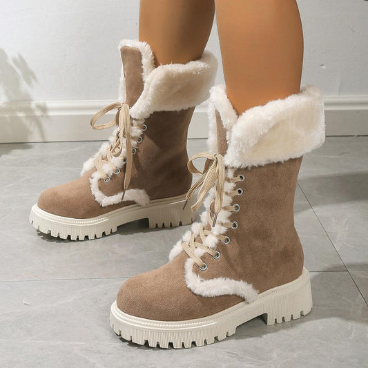 Warme Schneestiefel von Suede | Beau - schützend und stylisch - ideal für Wintertage