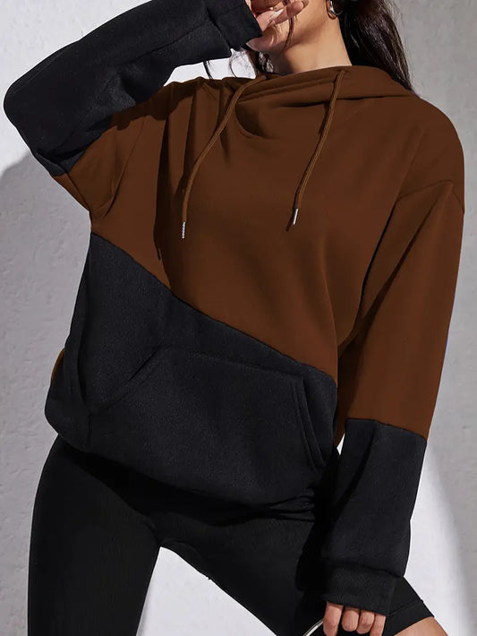 Meike® Modischer und minimalistischer Overall Hoodie