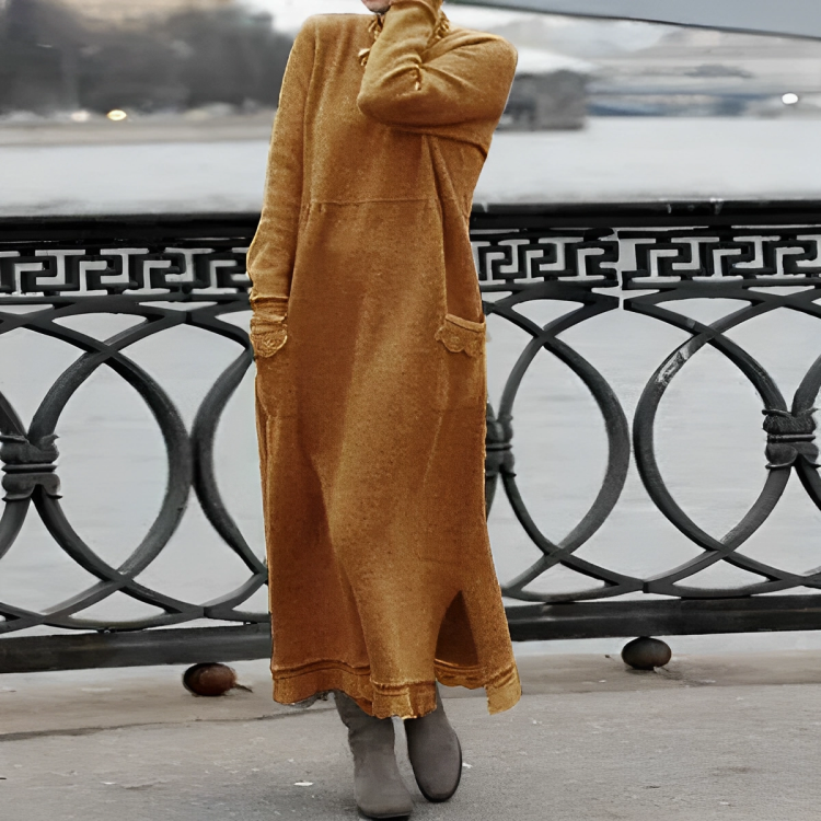 Gabrielle - Stilvolles langes Kleid für Frauen