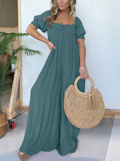 Amandine - Bequeme weite Overalls