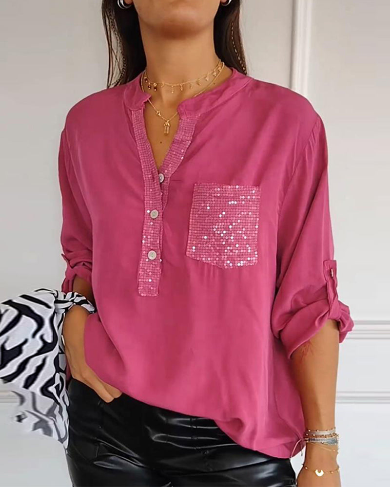 Jorinna - Stylisches Top mit Pailletten für Frauen