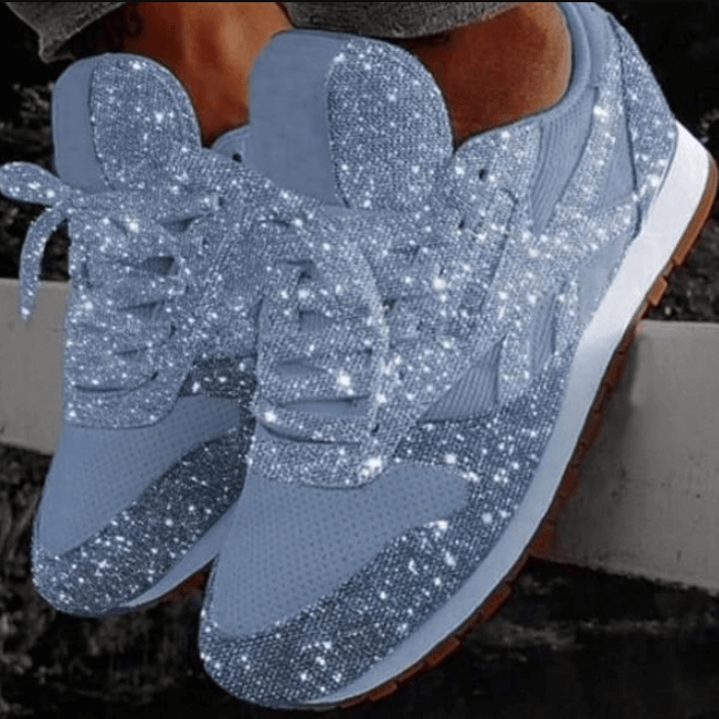 Mode Pailletten Frauen Schuhe