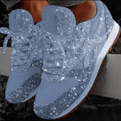 Mode Pailletten Frauen Schuhe