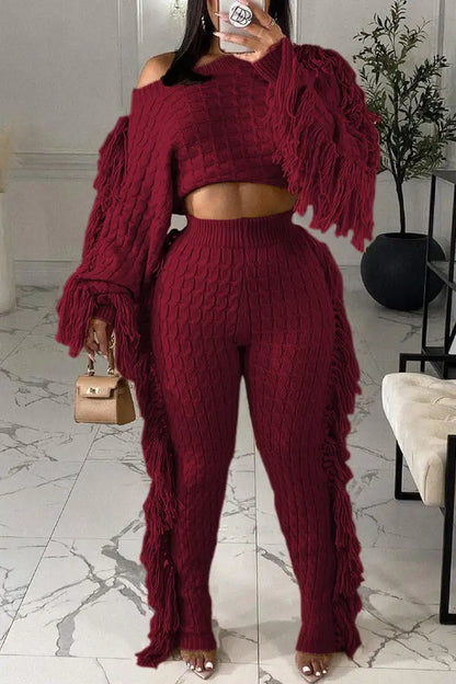 Kaianna - Kuscheliges Strick-Outfit-Set für Frauen