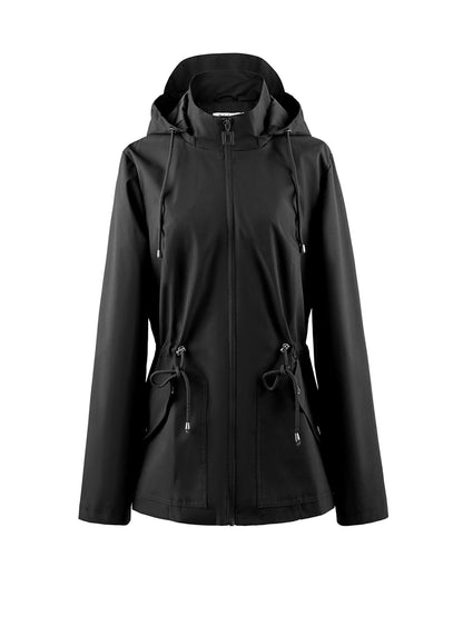 Boden | Wasserdichte maßgeschneiderte Kapuzenjacke für Frühjahr und Herbst
