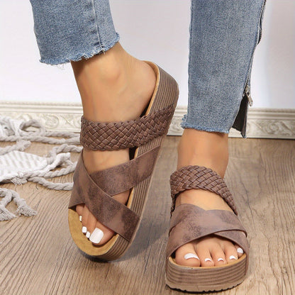 Hannah | Geflochtene Sandalen - mühelos moderner Look