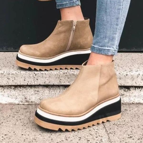 Katelyn - Keilschuhe mit hohen Absätzen