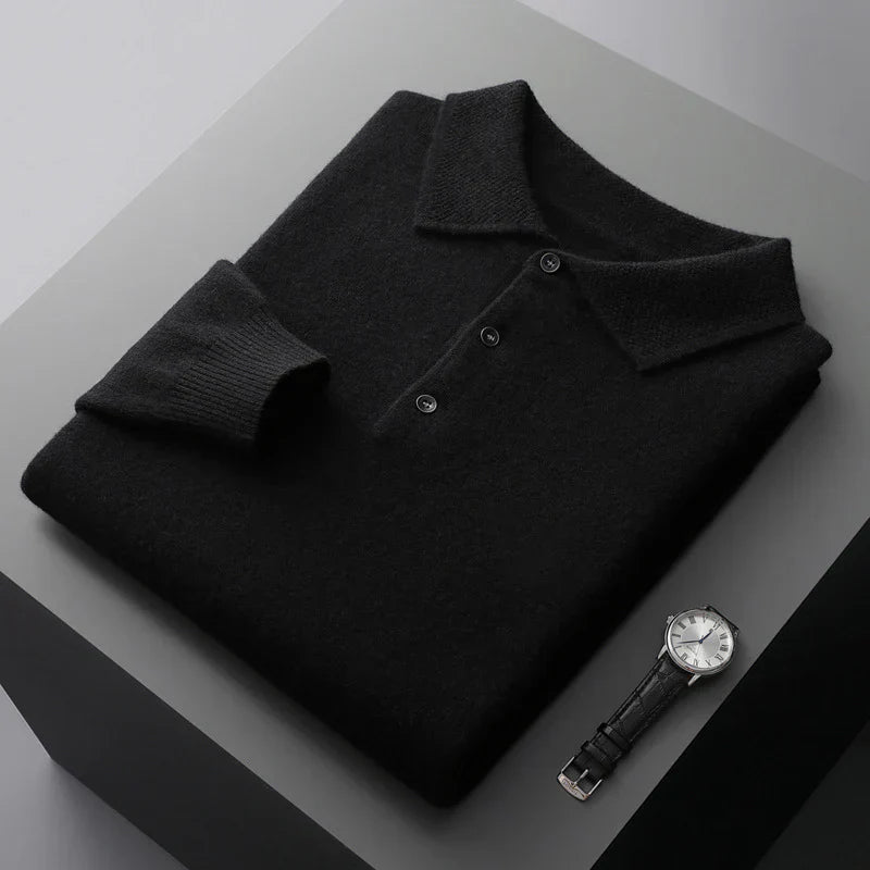 Jonathan | Langarm-Poloshirt